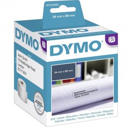 Термоэтикетки Dymo LW S0722400, 36x89мм, TD, 520 этикеток